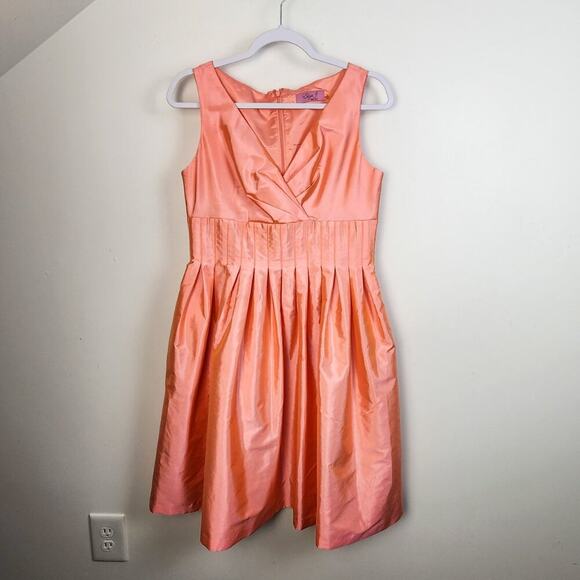 Eliza J Pink Iridescent Barbiecore Hoco Prom Party Dress Size 8 Party Cocktail - Picture 1 of 4